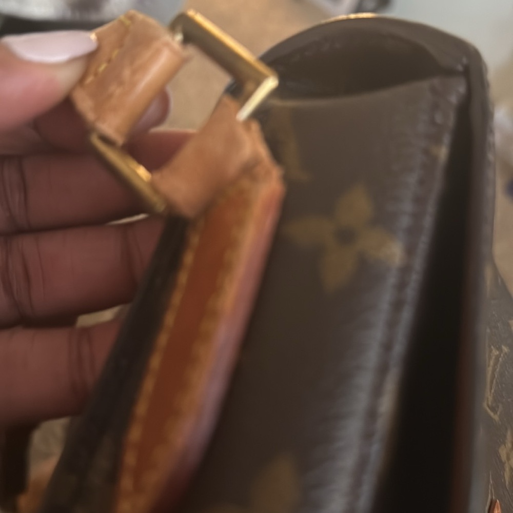 Louis Vuitton Brown Monogram Crossbody Bag - Picture 11 of 13